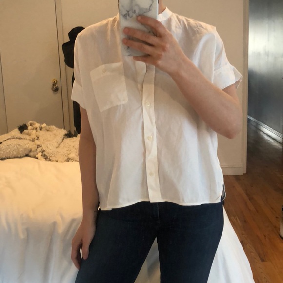Everlane Tops - Everlane cotton poplin boxy shirt